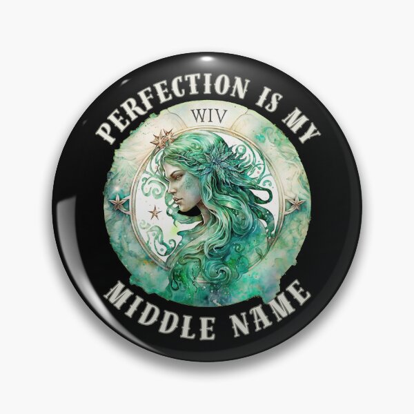 Item preview, Perfection Is My Middle Name. cute virgo designed and sold by ZodiacWonders.