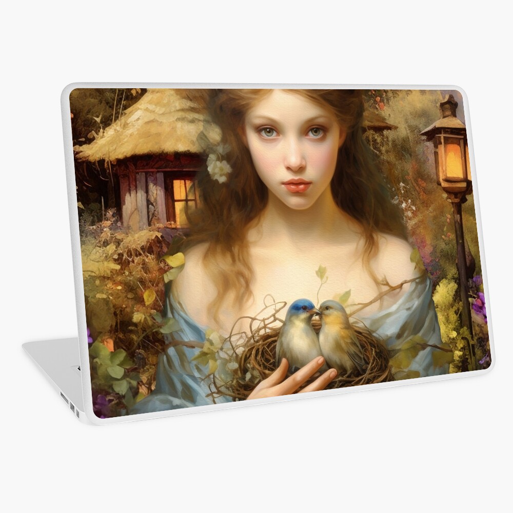 Item preview, Laptop Skin designed and sold by phatpuppyart.