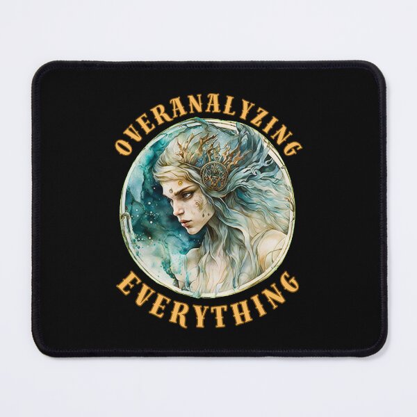 Item preview, Overanalyzing Everything. virgo sign designed and sold by ZodiacWonders.