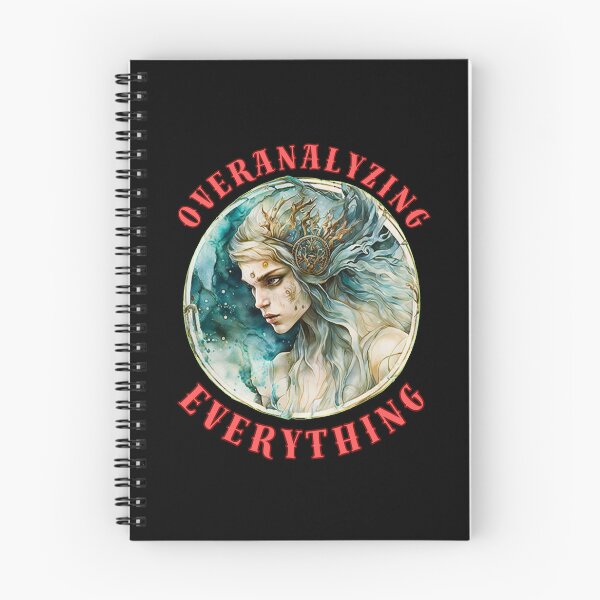 Item preview, Overanalyzing Everything. virgo astrology designed and sold by ZodiacWonders.