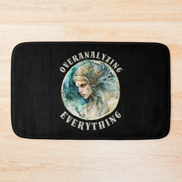 Item preview, Overanalyzing Everything. virgo astrological sign designed and sold by ZodiacWonders.