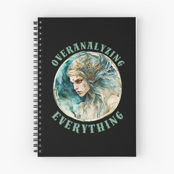 Item preview, Overanalyzing Everything. virgo star sign designed and sold by ZodiacWonders.