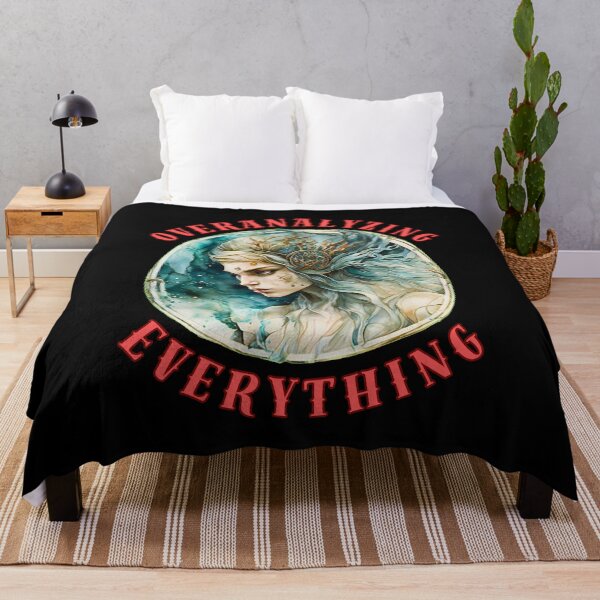 Item preview, Overanalyzing Everything. virgo astrology designed and sold by ZodiacWonders.