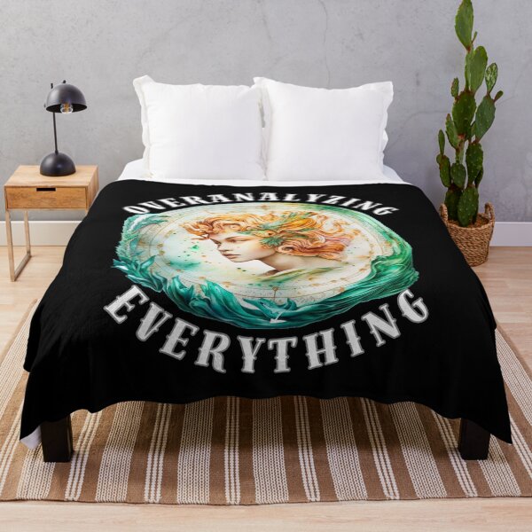 Item preview, Overanalyzing Everything. virgo august designed and sold by ZodiacWonders.