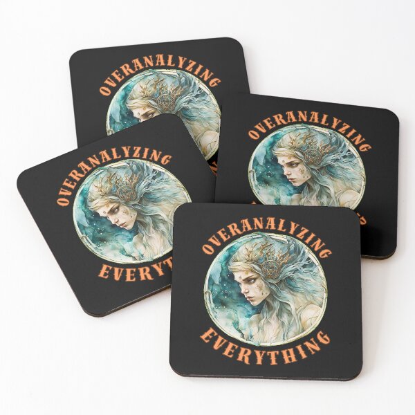 Item preview, Overanalyzing Everything. virgo birthday designed and sold by ZodiacWonders.
