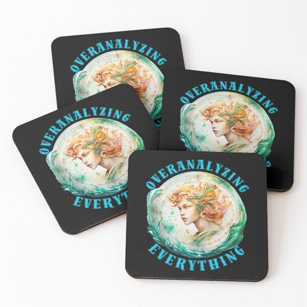 Item preview, Overanalyzing Everything. virgo season designed and sold by ZodiacWonders.