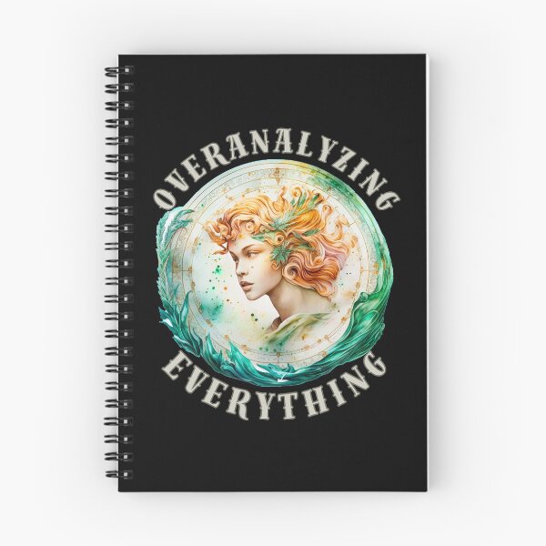 Item preview, Overanalyzing Everything. virgo quotes designed and sold by ZodiacWonders.