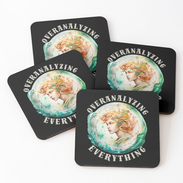 Item preview, Overanalyzing Everything. virgo quotes designed and sold by ZodiacWonders.