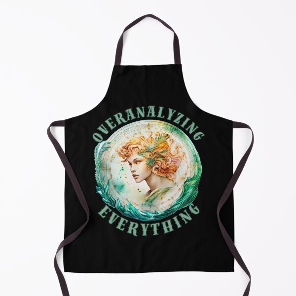 Item preview, Overanalyzing Everything. cute virgo designed and sold by ZodiacWonders.