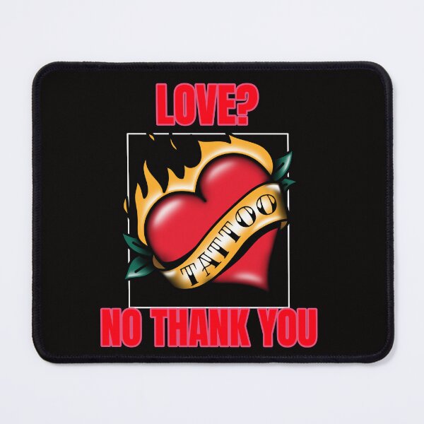 Item preview, Love? No Thank You designed and sold by NatureHelpsYou.