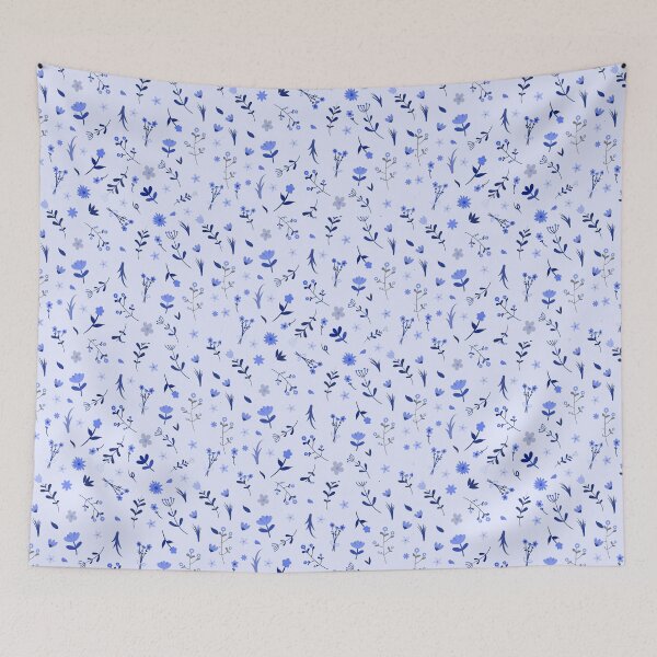 Item preview, Soft Blue Flowers designed and sold by Ellia Arts.