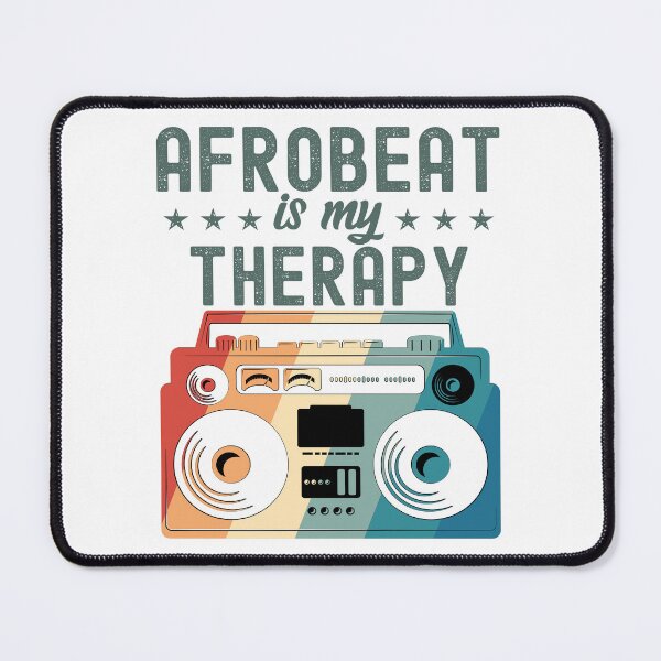Item preview, Afrobeat is My Therapy Retro Colorful Boombox | African Dance Music designed and sold by PearlMoonGrapes.