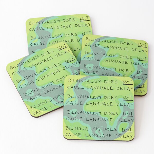 Item preview, Bilingualism does NOT cause language delay! - SLP, SPED, OT, PT designed and sold by slpallday.