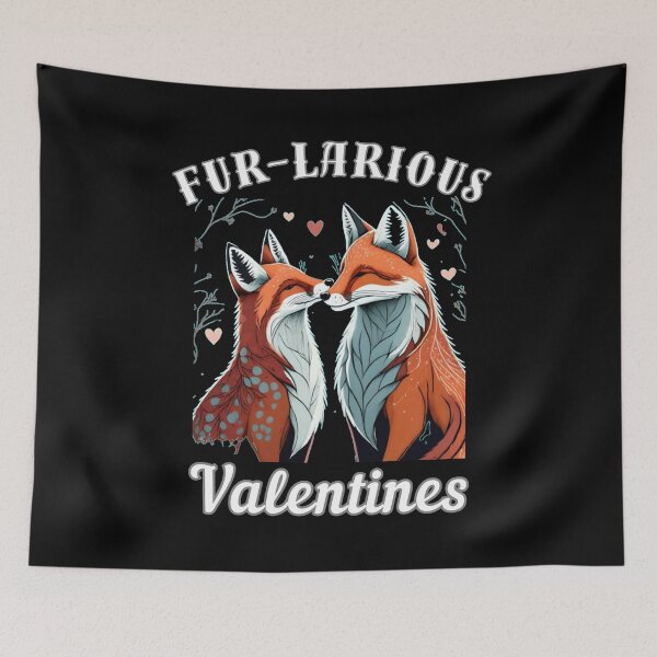 Item preview, Fur-larious Valentines designed and sold by FoxVibes.