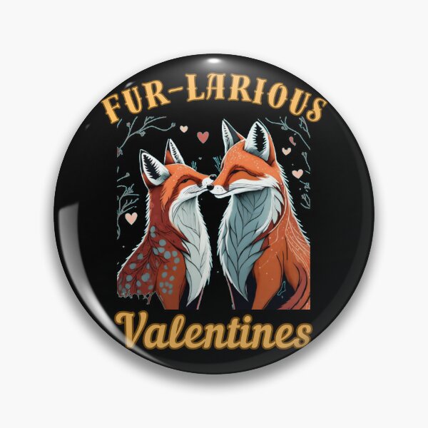 Item preview, Fur-larious Valentines. fox lover designed and sold by FoxVibes.
