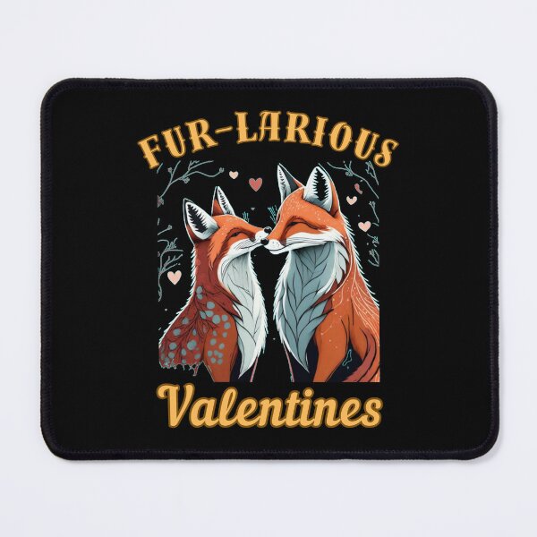 Item preview, Fur-larious Valentines. fox lover designed and sold by FoxVibes.