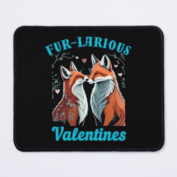Item preview, Fur-larious Valentines. fox face designed and sold by FoxVibes.