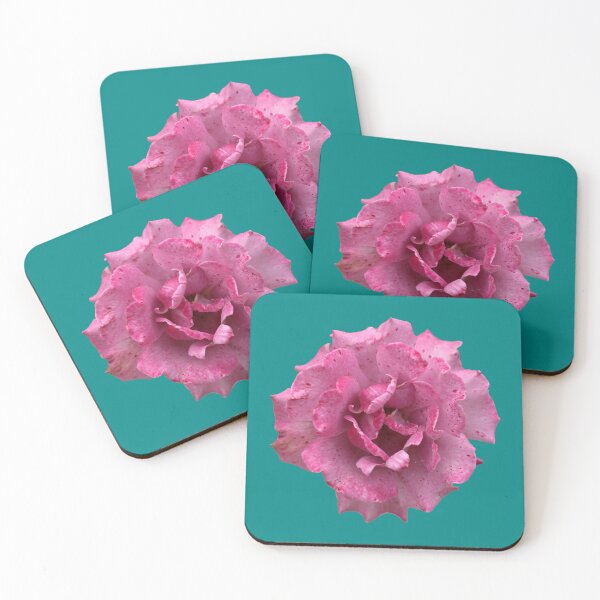 Item preview, Pink or Purple Speckled Rose on Green designed and sold by STHogan2.