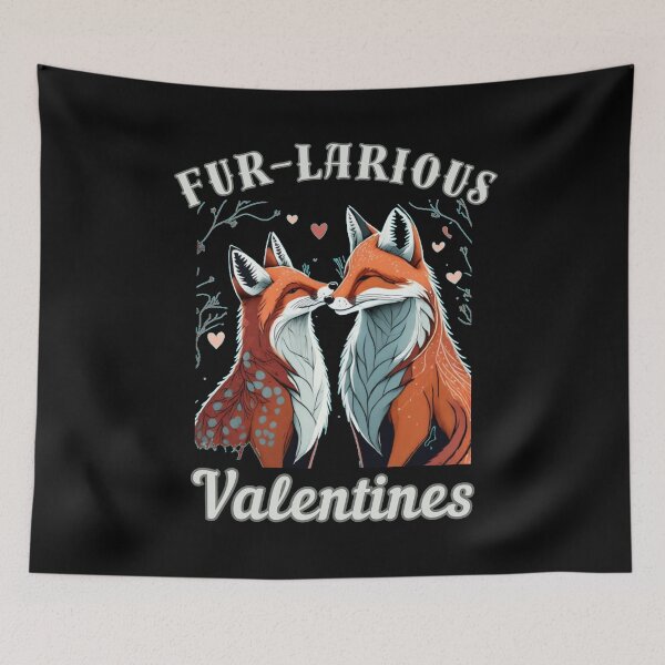 Item preview, Fur-larious Valentines. realistic fox designed and sold by FoxVibes.