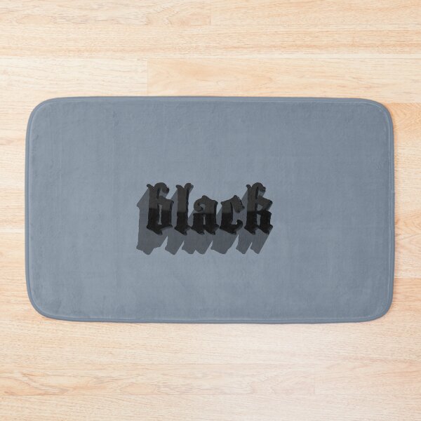 Item preview, 3D typography with a 'Black' shadow designed and sold by trepiu.