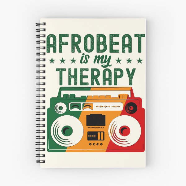 Item preview, Afrobeat is My Therapy Pan-African Colors Boombox | African Dance Music designed and sold by PearlMoonGrapes.