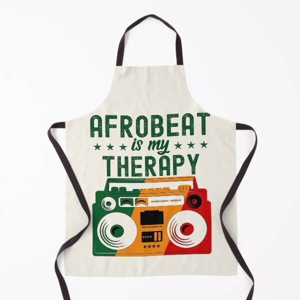 Item preview, Afrobeat is My Therapy Pan-African Colors Boombox | African Dance Music designed and sold by PearlMoonGrapes.