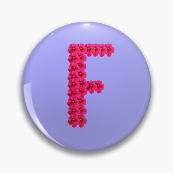 Item preview, Red Flower Letter F designed and sold by mlogic.