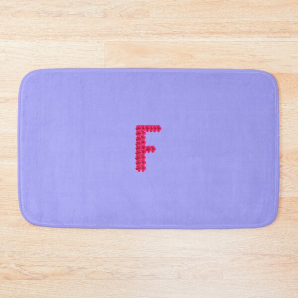 Item preview, Red Flower Letter F designed and sold by mlogic.