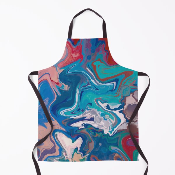 Item preview, Bloodstone, digital fluid pour with cells designed and sold by MayGreenAbgrall.