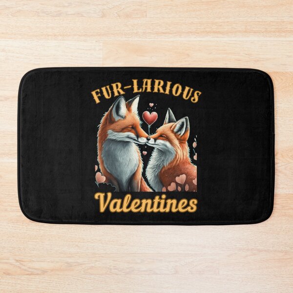 Item preview, Fur-larious Valentines. fox saying designed and sold by FoxVibes.