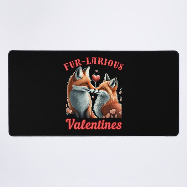 Item preview, Fur-larious Valentines. retro fox designed and sold by FoxVibes.