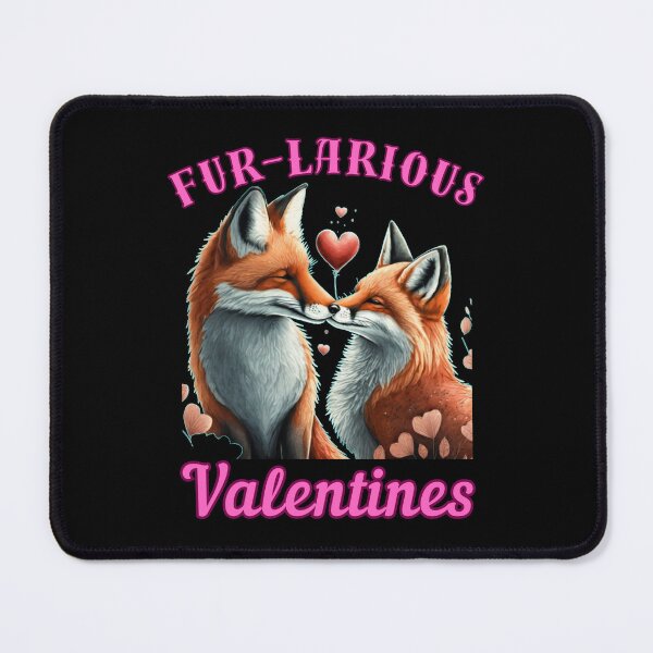 Item preview, Fur-larious Valentines. fox foxes designed and sold by FoxVibes.