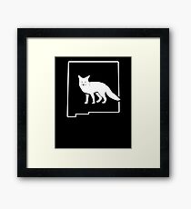Fox Hunt Art Shirt New Mexico Fox Huntsman Framed Print