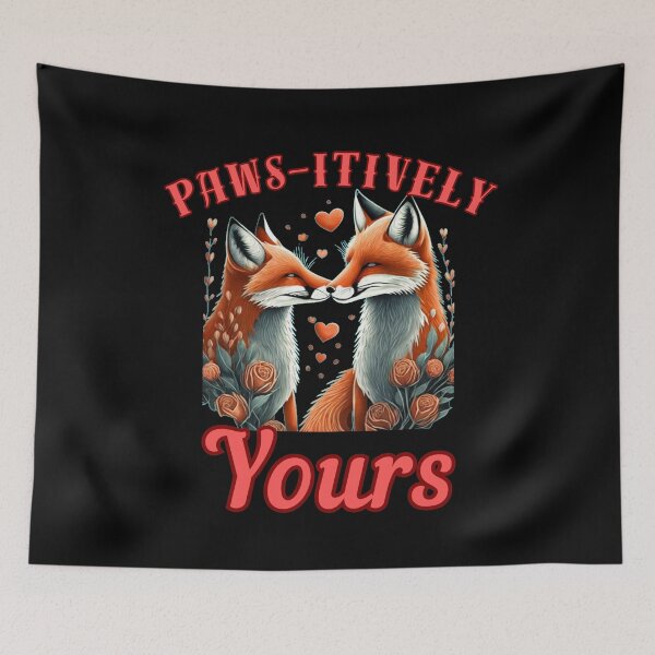 Item preview, Paws-itively Yours. retro fox designed and sold by FoxVibes.