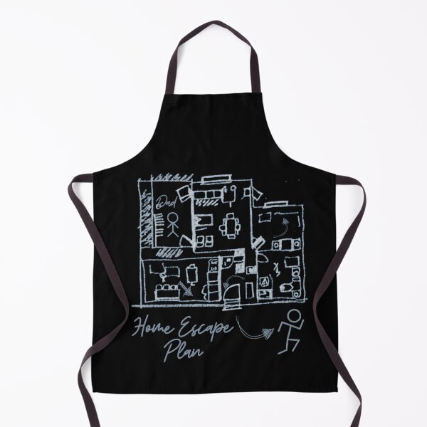 Item preview, Home Escape Plan designed and sold by Psycho-Crazy.