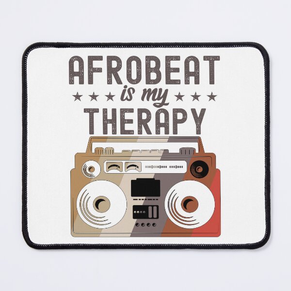 Item preview, Afrobeat is My Therapy Retro Earth Tones Boombox | African Dance Music designed and sold by PearlMoonGrapes.