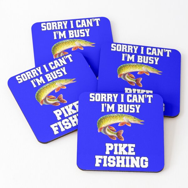 Item preview, Pike Fishing Sorry I Can’t I’m Busy Pike Fishing designed and sold by fantasticdesign.