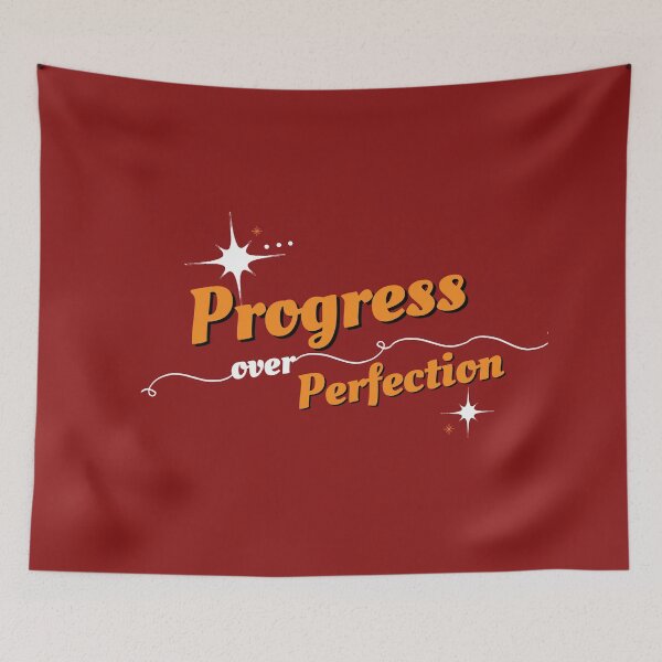 Item preview, Progress Over Perfection - SLP, SPED, OT, PT designed and sold by slpallday.
