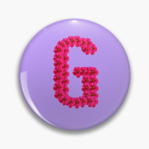 Item preview, Red Flower Letter G designed and sold by mlogic.