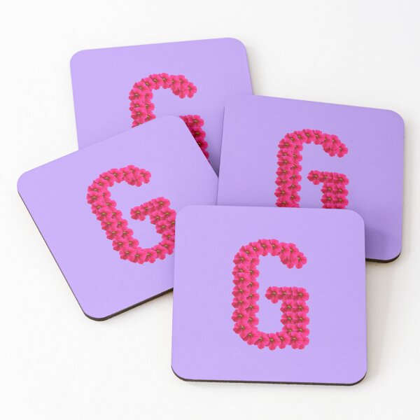 Item preview, Red Flower Letter G designed and sold by mlogic.