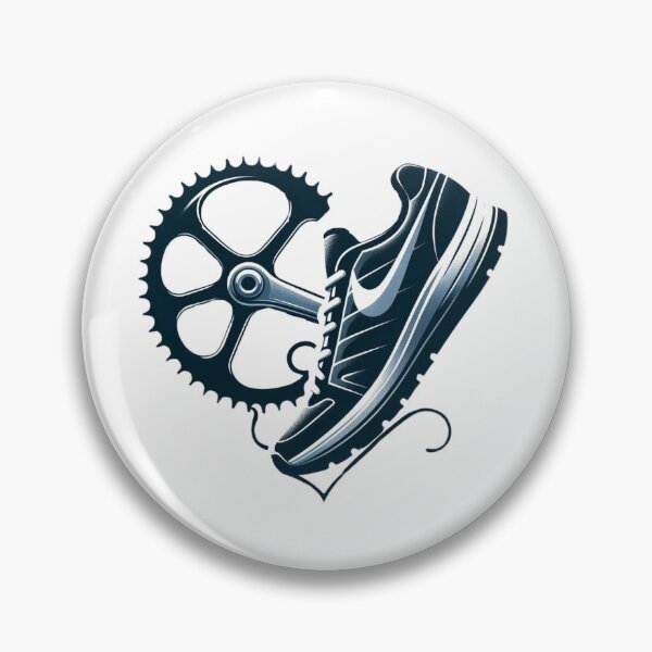 Artikelvorschau, Triathlon Transition Love – Kurbel und Schuhherz entworfen und verkauft von Triathlongram.