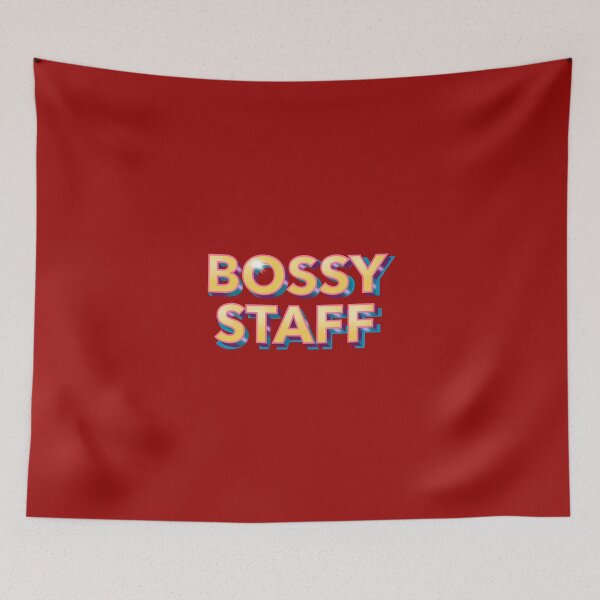 Item preview, Bossy Staff 3D Lettering without man designed and sold by AMGraphicStudio.