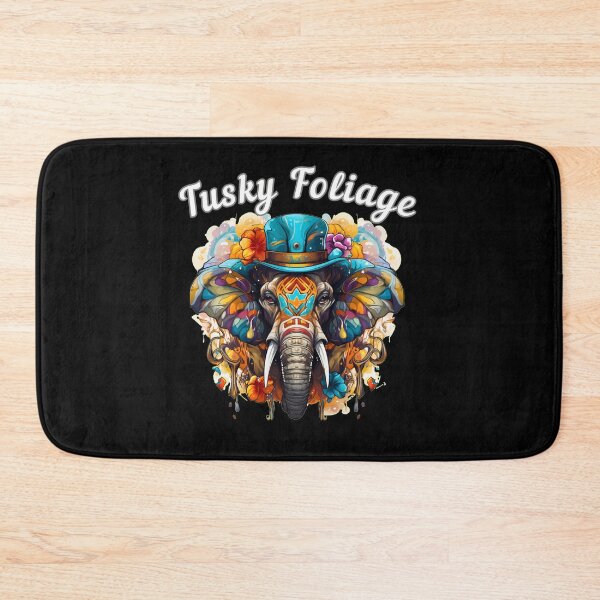 Item preview, Tusky Foliage designed and sold by ElephantVibes.