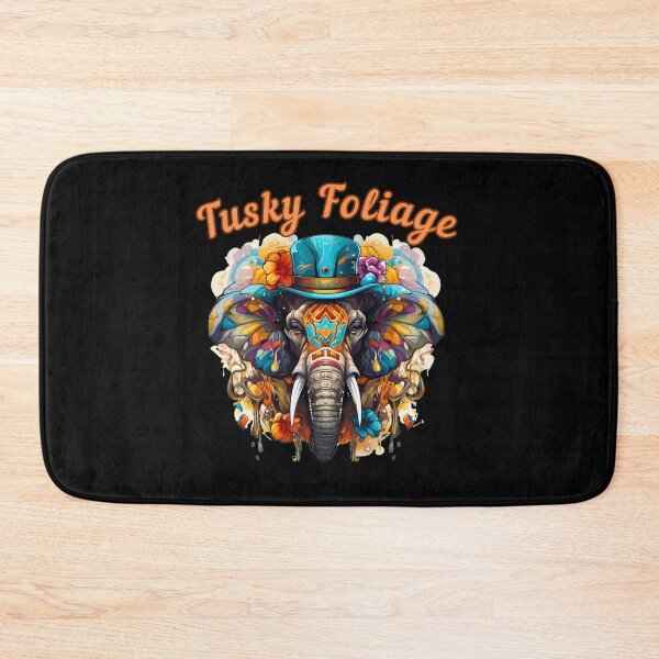 Item preview, Tusky Foliage. surreal elephant designed and sold by ElephantVibes.