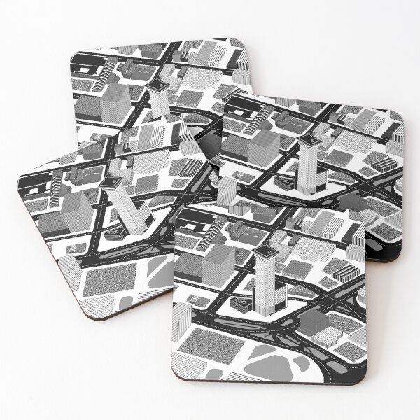 Item preview, Urban Illustration designed and sold by wkndcanvas.