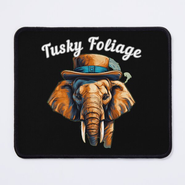 Item preview, Tusky Foliage. watercolor elephant designed and sold by ElephantVibes.