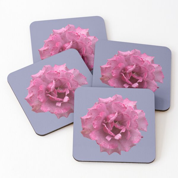 Item preview, Pink or Purple Speckled Rose on Violet designed and sold by STHogan2.