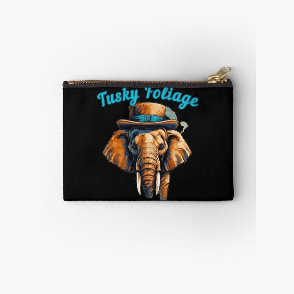 Item preview, Tusky Foliage. happy elephant designed and sold by ElephantVibes.