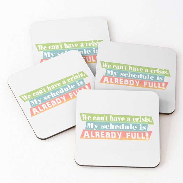 Item preview, We Cant Have A Crisis Funny Humor Bumper designed and sold by Edenthaw.