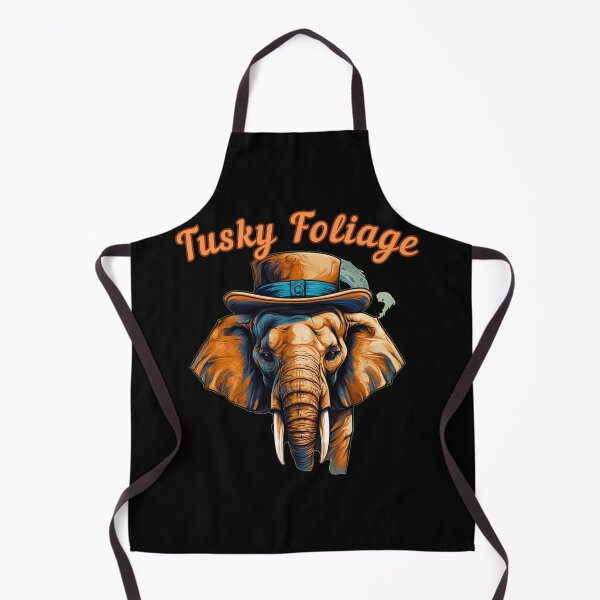 Item preview, Tusky Foliage Flower elephant designed and sold by ElephantVibes.